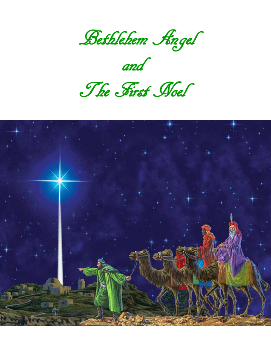 Bethlehem Angel and The First Noel Small Ensemble scores gallery preview page 1