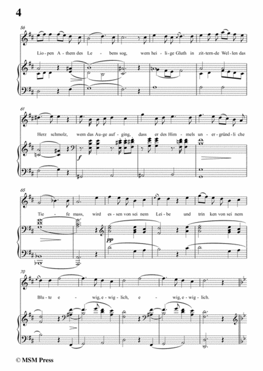 Schubert-Hymne(Hymn I),D.659,in b minor,for Voice&Piano image number null