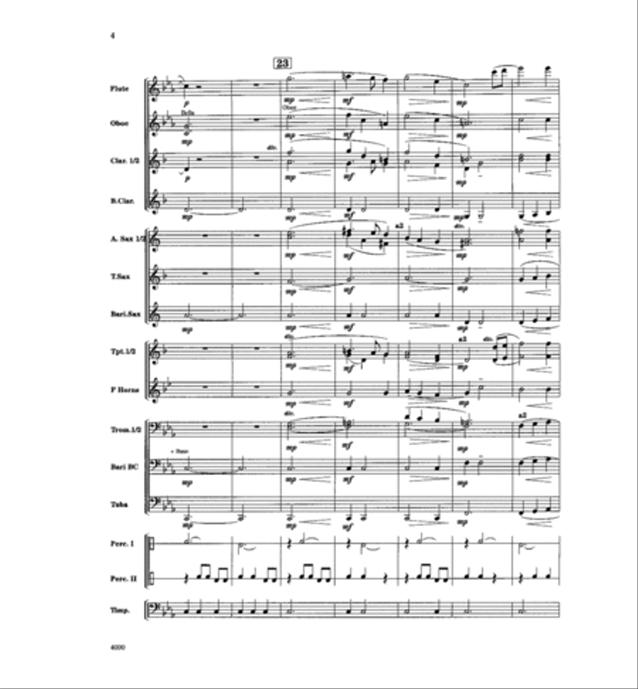 Pevensey Castle Concert Band scores gallery preview page 5
