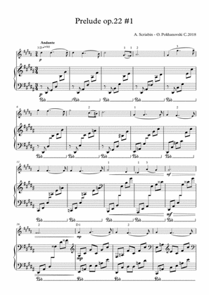 Scriabin Prelude op.22 #1