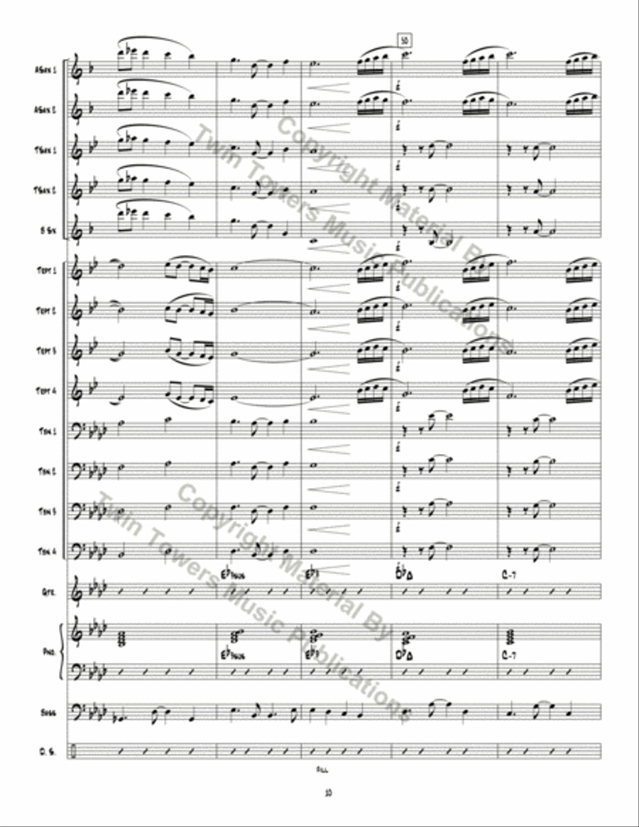 Captiva Island Captiva Island Jazz Ensemble scores gallery preview page 11