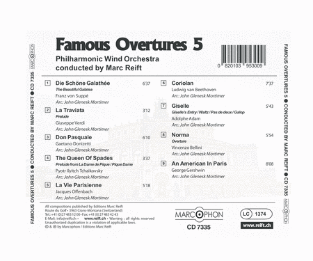 Famous Overtures 5