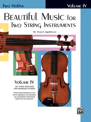 Beautiful Music for Two String Instruments, Book 4
