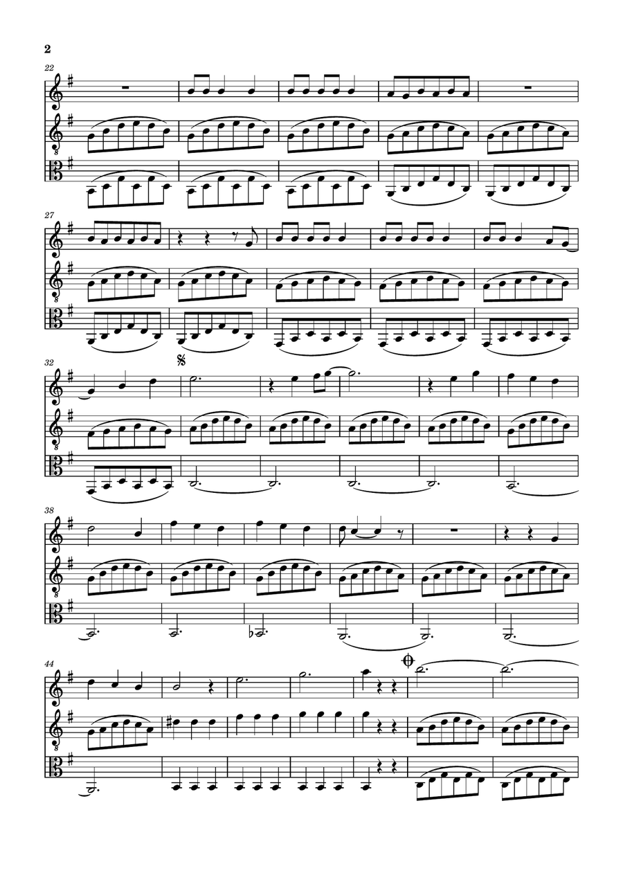 Golden Hour String Trio scores gallery preview page 3