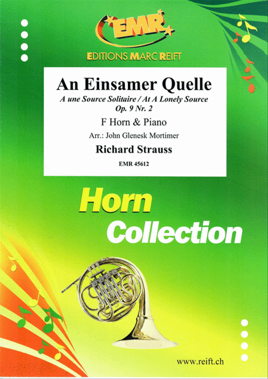 An Einsamer Quelle An Einsamer Quelle Horn scores gallery preview page 1