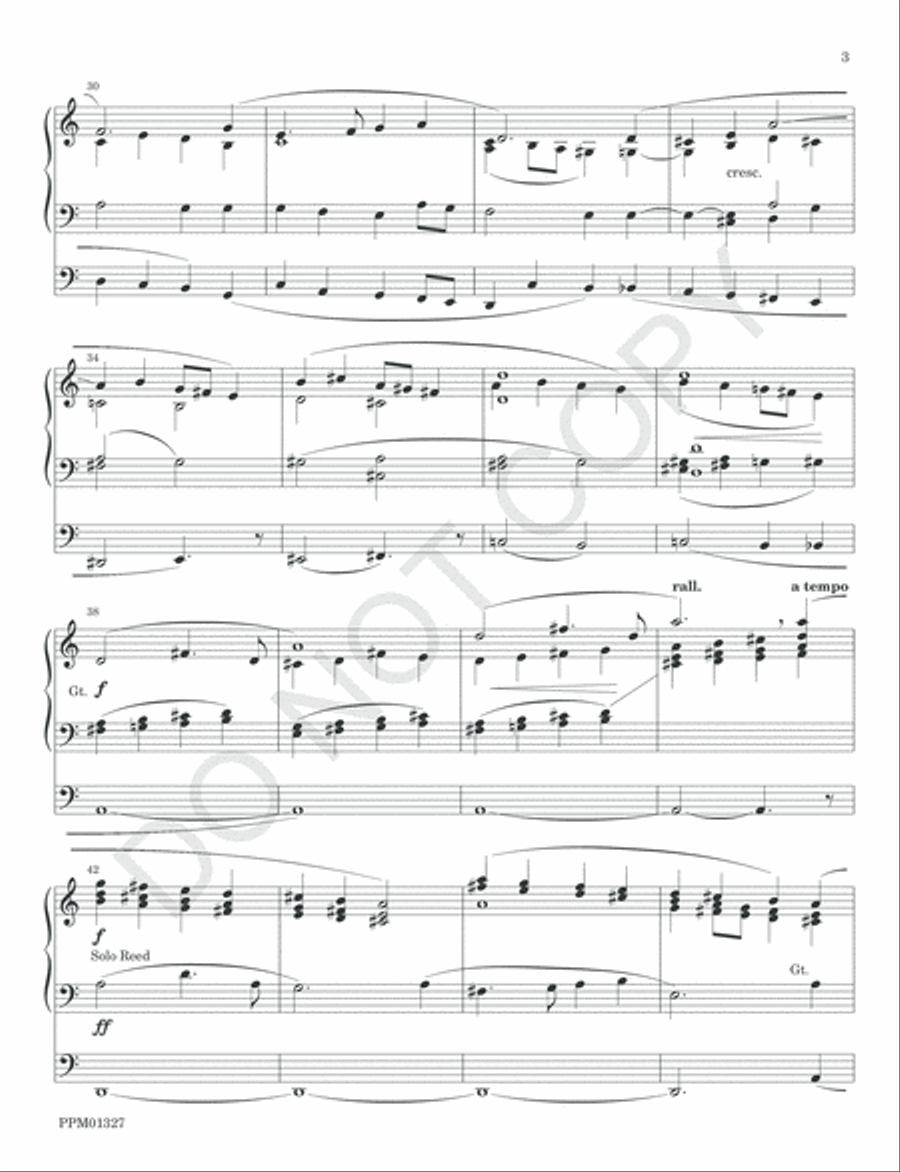 Lift High the Cross Lift High the Cross Organ Solo scores gallery preview page 6