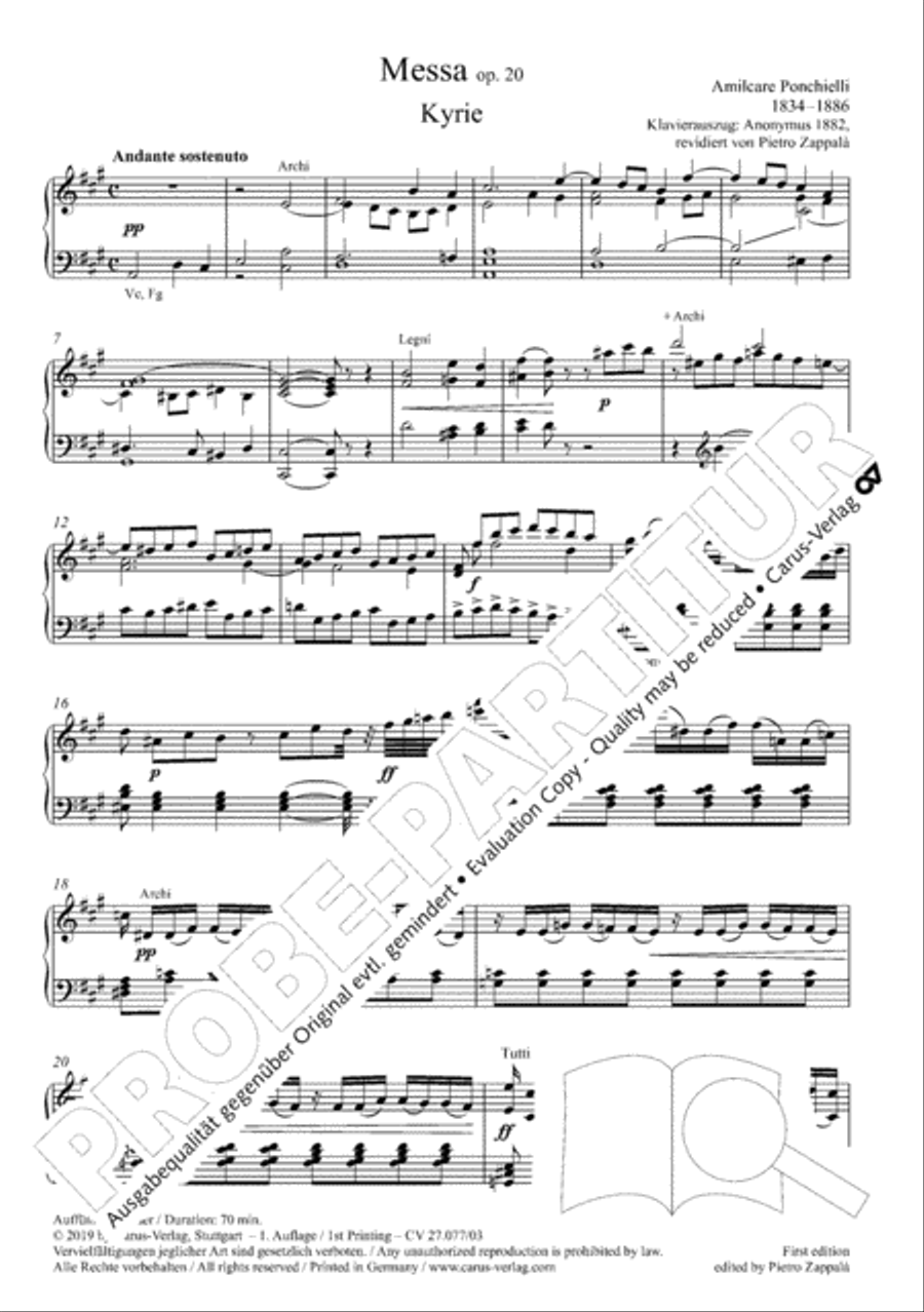 Messa, Op. 20 