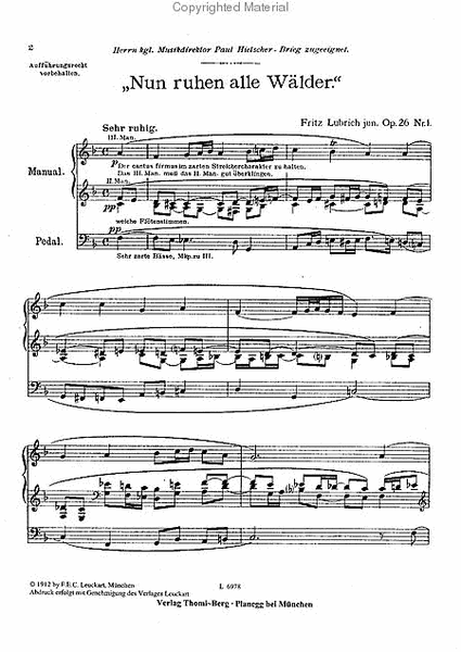 Funf Choral-Improvisationen