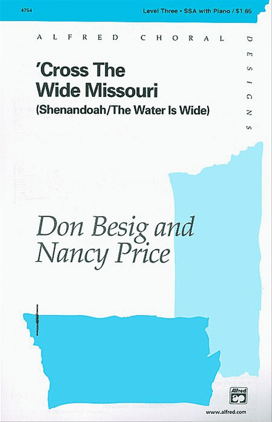 'Cross the Wide Missouri 'Cross the Wide Missouri Women's Choir scores gallery preview page 1