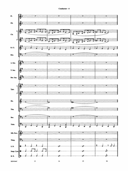 Clarinet Boogie: Score