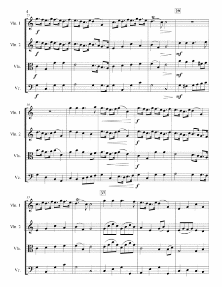 Trumpet Tune for String Quartet image number null