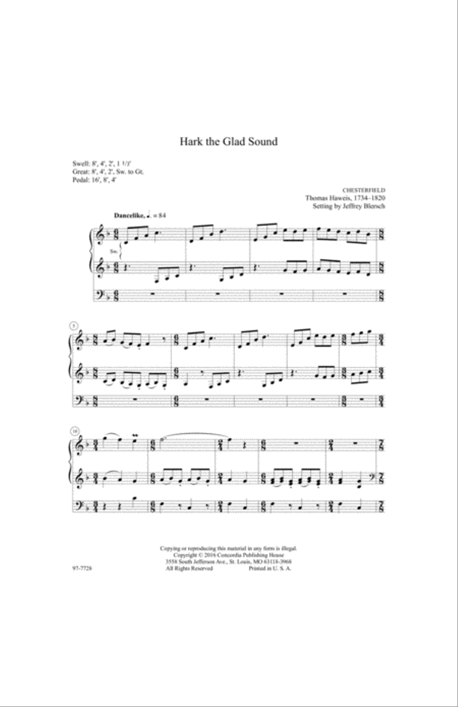 How Shall I Meet You: Seven Organ Preludes for Advent Organ scores gallery preview page 2