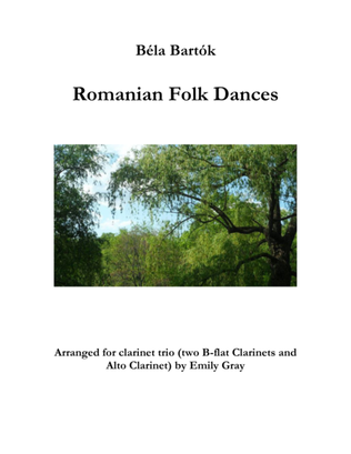 Romanian Folk Dances (Clarinet Trio with Alto Clarinet)