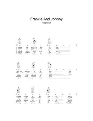 Book cover for Frankie And Johnny