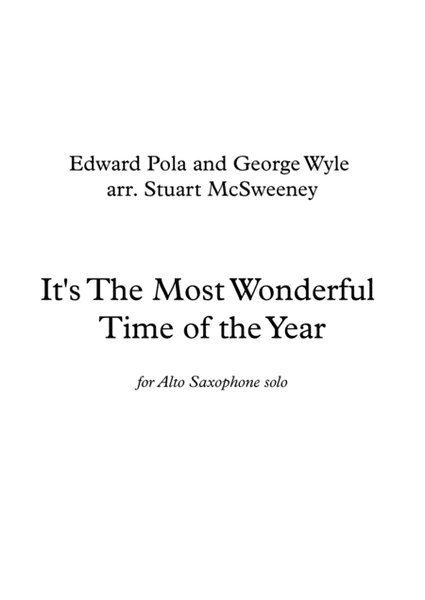 The Most Wonderful Time Of The Year image number null