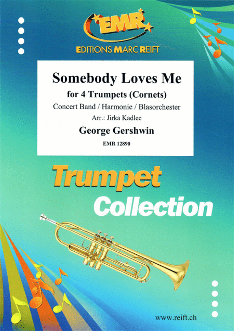 Somebody Loves Me Concert Band scores gallery preview page 1