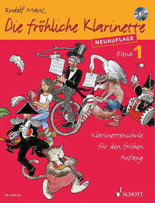 Die Frohliche Klarinette Band 1 With Cd (german)