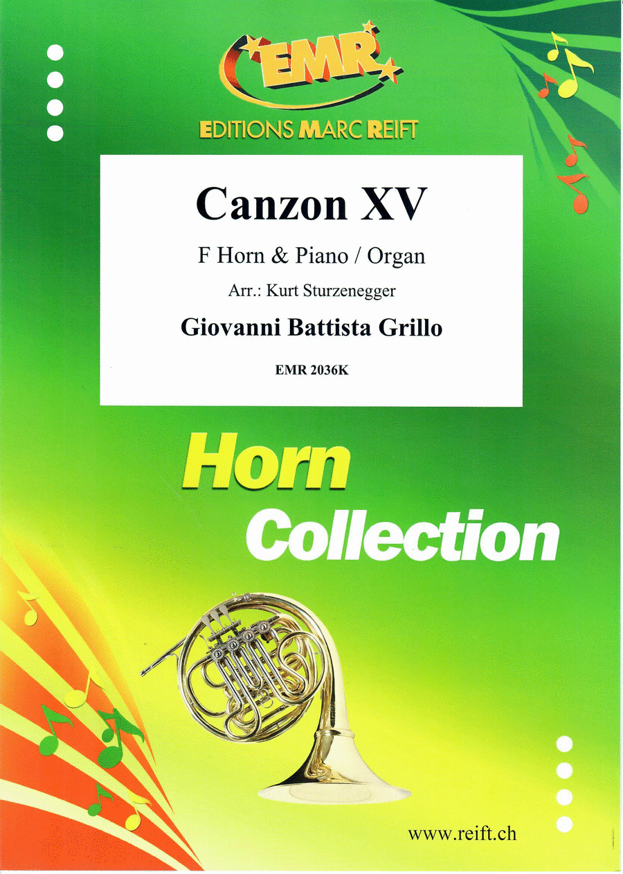 Canzon XV Horn scores gallery preview page 1