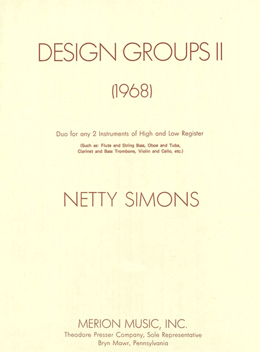 Design Groups II