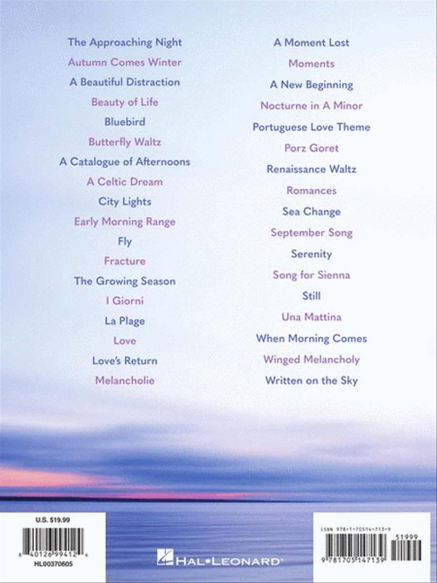 Calming Piano Solos Piano Solo scores gallery preview page 8