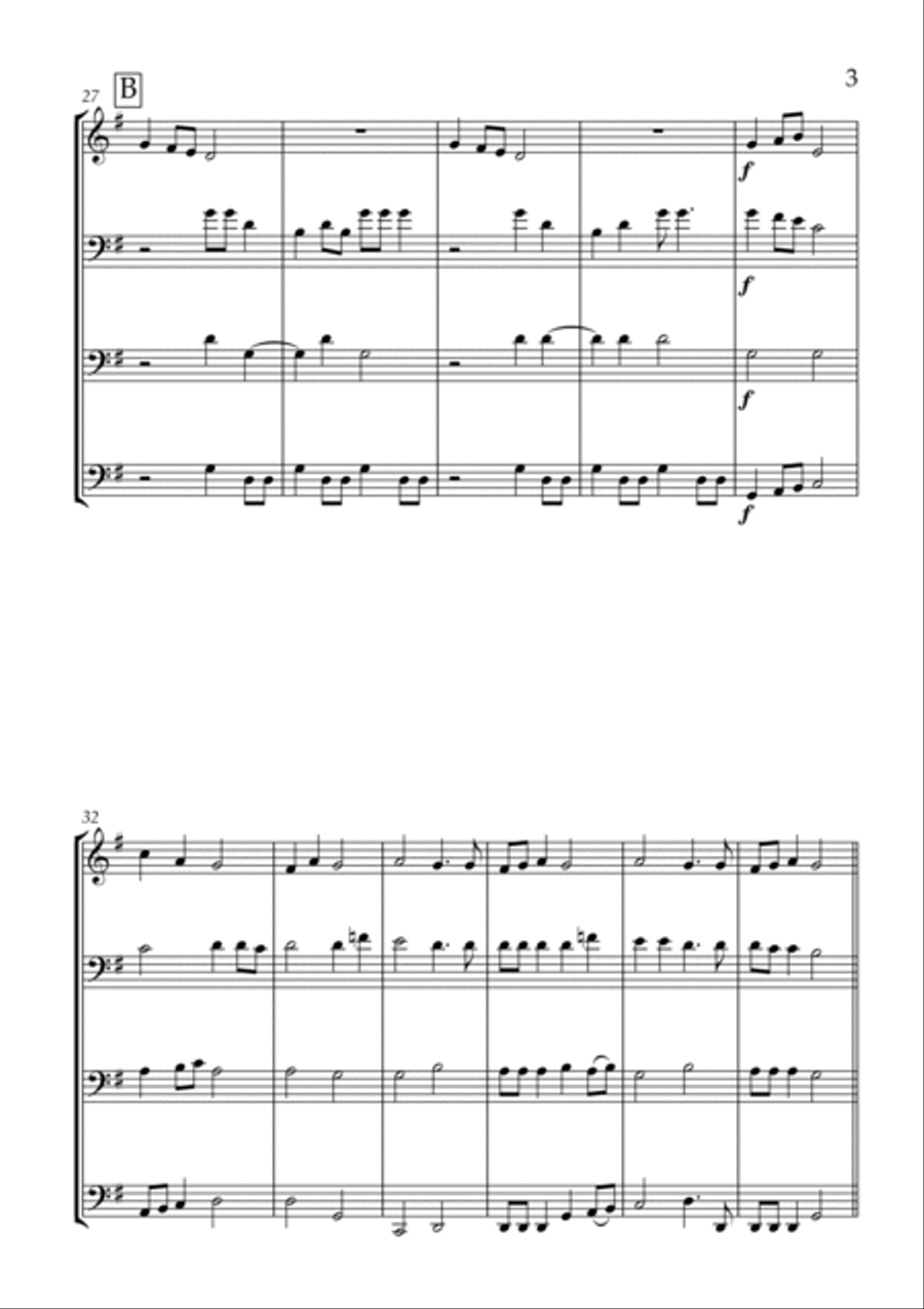 Nkosi Sikell'afrika String Quartet scores gallery preview page 3