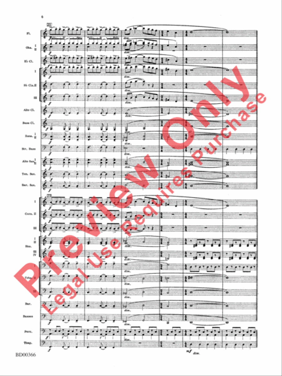 Rhythm of the Winds Rhythm of the Winds Concert Band scores gallery preview page 7