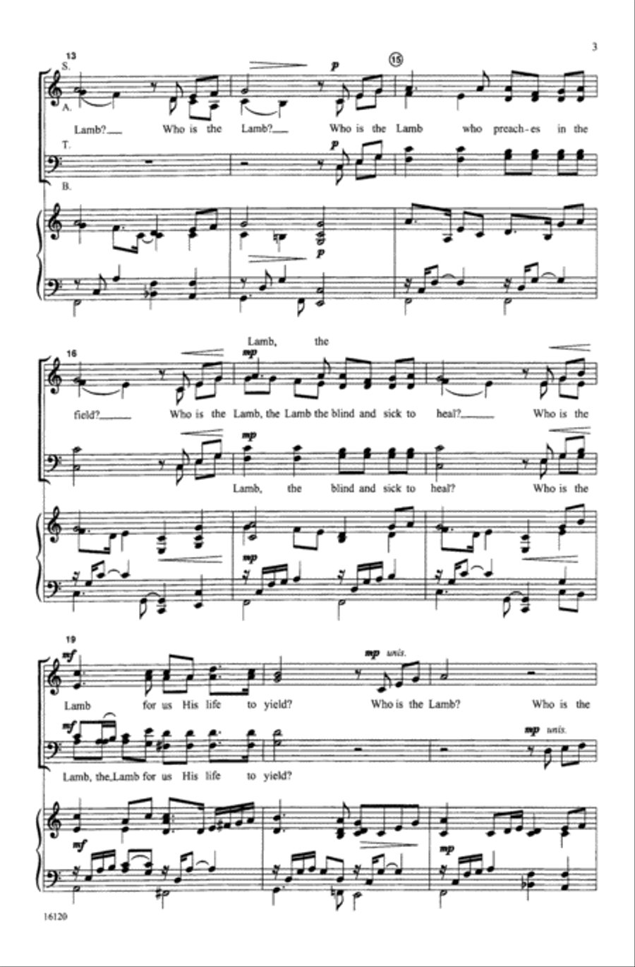 <br>Sheet music extract