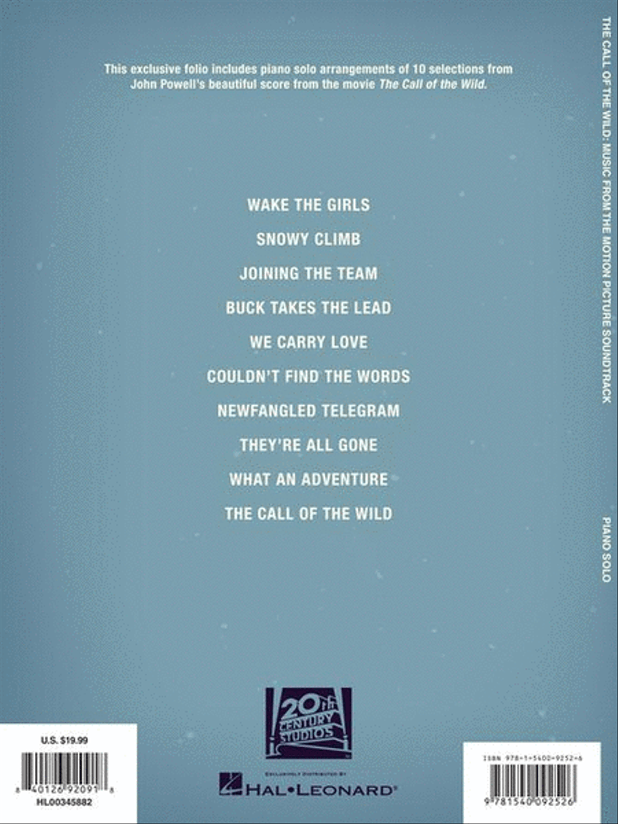 The Call of the Wild The Call of the Wild Piano Solo scores gallery preview page 8