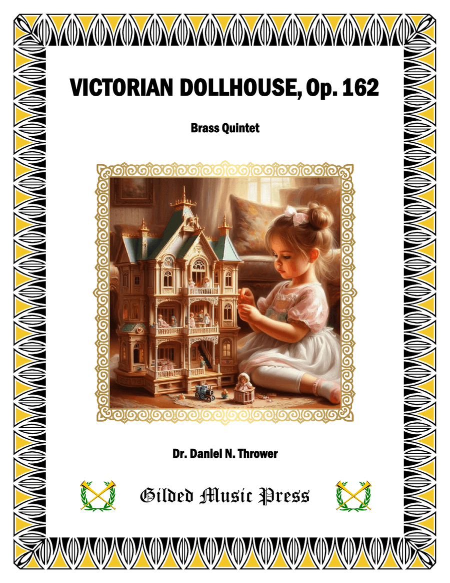 Victorian Dollhouse, Op. 162 Brass Quintet scores gallery preview page 1