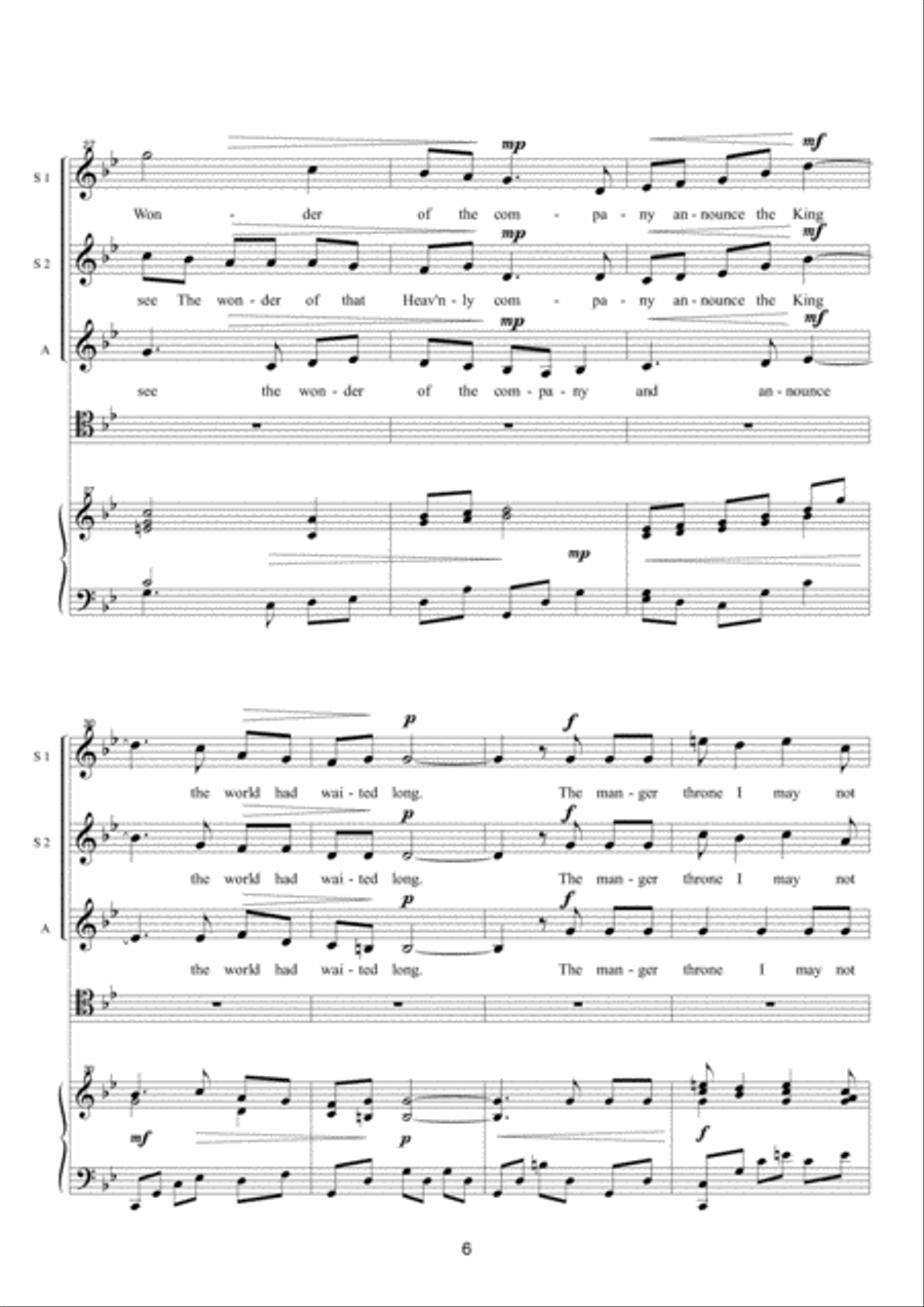 I May Not Go I May Not Go SSA scores gallery preview page 6