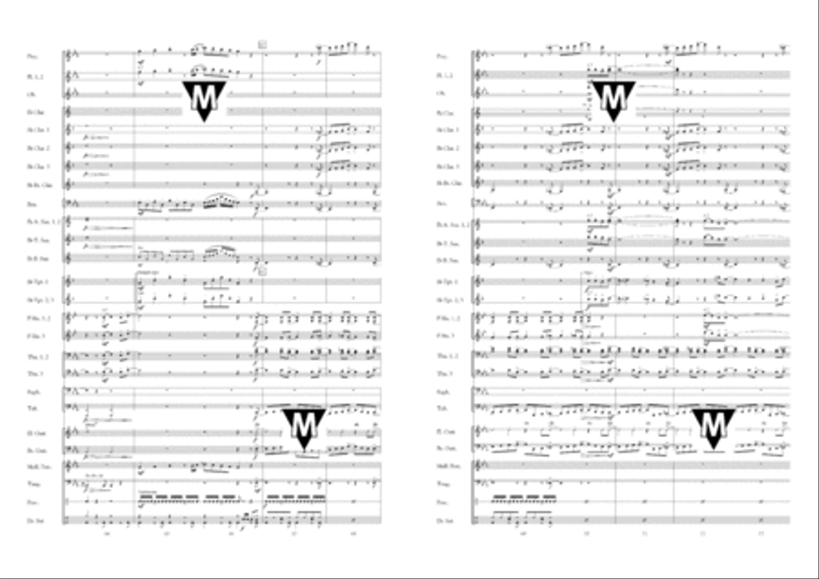 The Tears of a Clown Concert Band scores gallery preview page 8