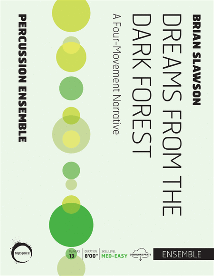 Dreams from the Dark Forest Percussion Ensemble scores gallery preview page 1