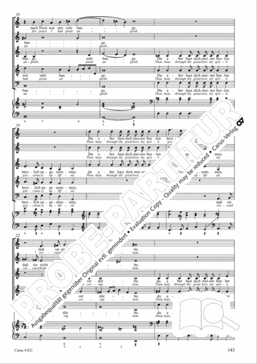 Schein: Israelsbrunnlein. Fontana d'Israel. Complete edition Choir scores gallery preview page 150