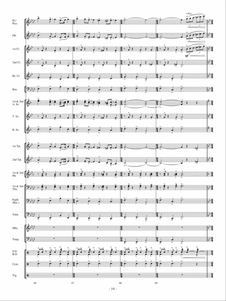 What Child Is This? Concert Band scores gallery preview page 13