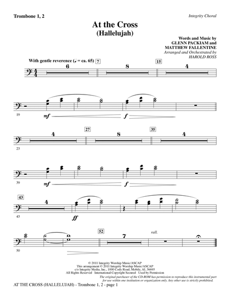 At The Cross (Hallelujah) - Trombone 1 & 2