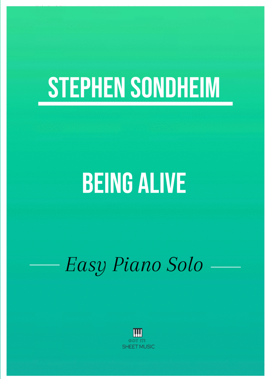 Being Alive Being Alive Small Ensemble scores gallery preview page 1