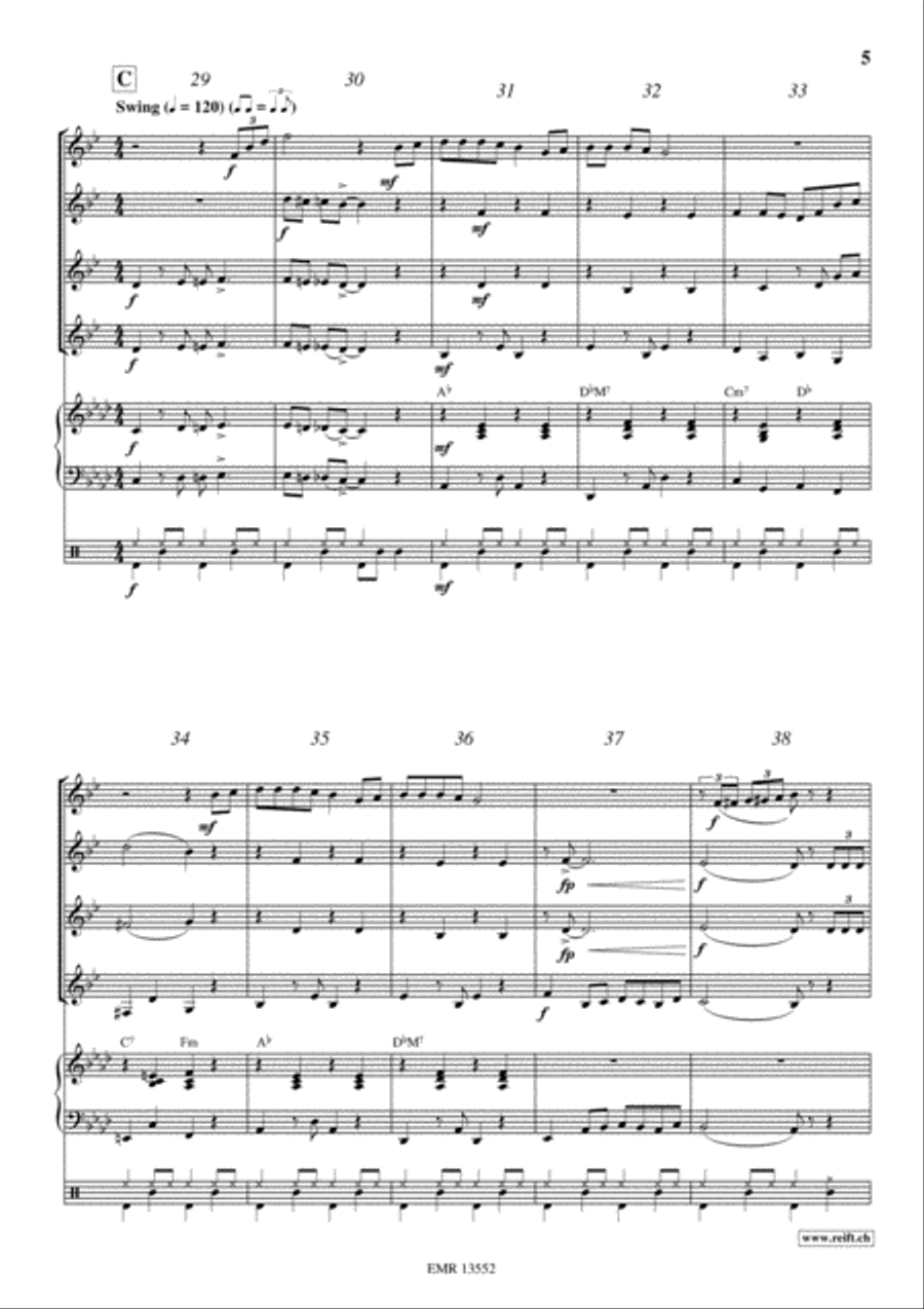 Yankee Doodle Clarinet scores gallery preview page 5