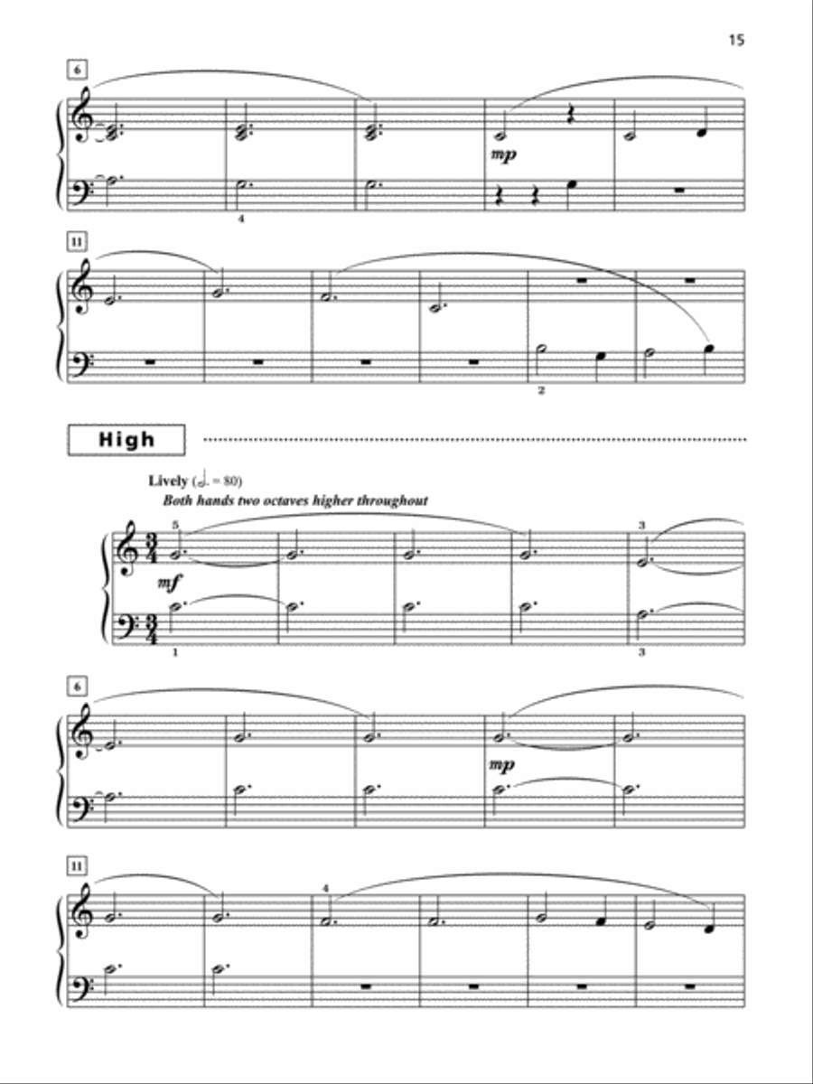 Grand Trios for Piano Small Ensemble scores gallery preview page 3
