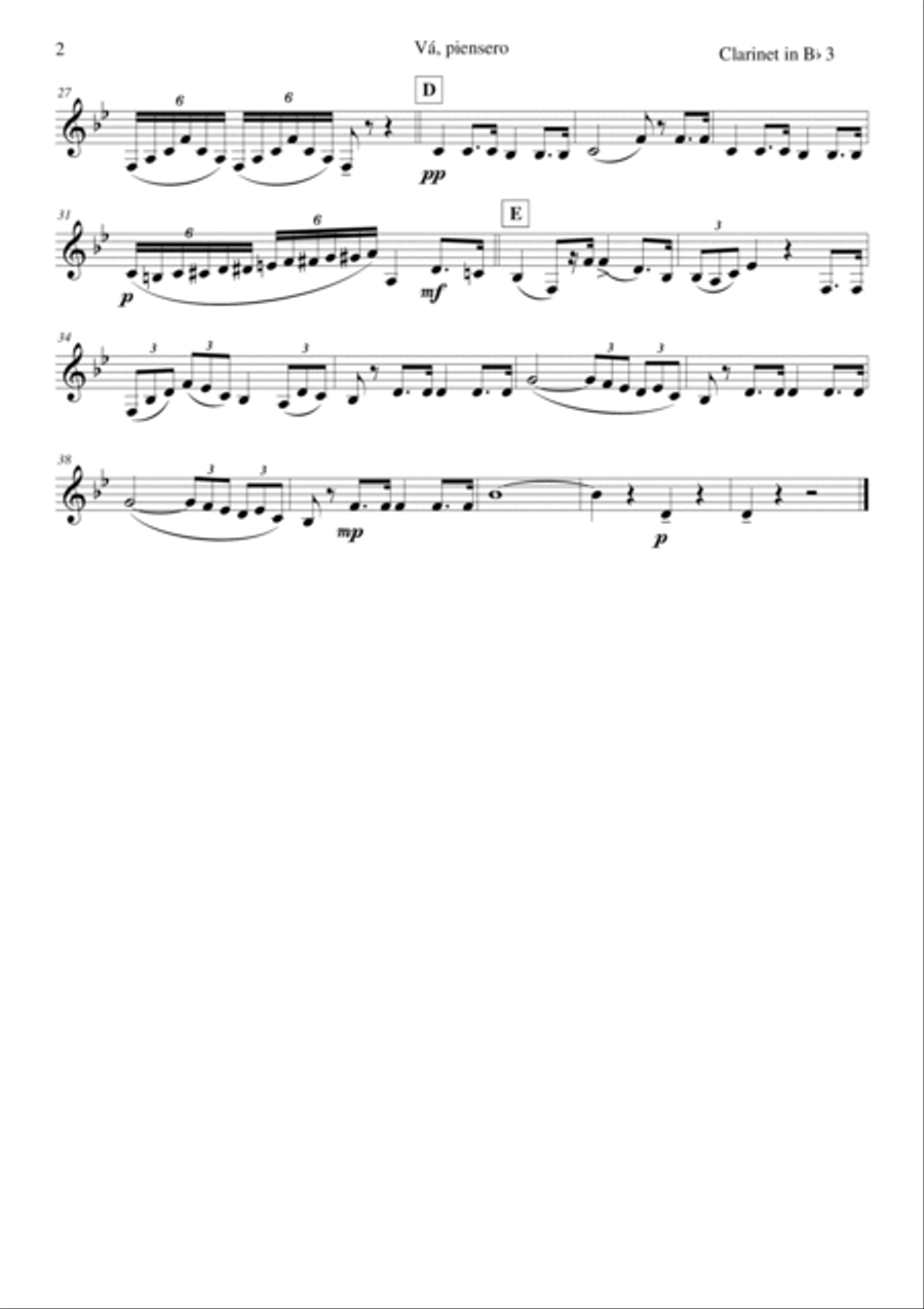 Vá, Piensero Vá, Piensero Woodwind Quartet scores gallery preview page 5