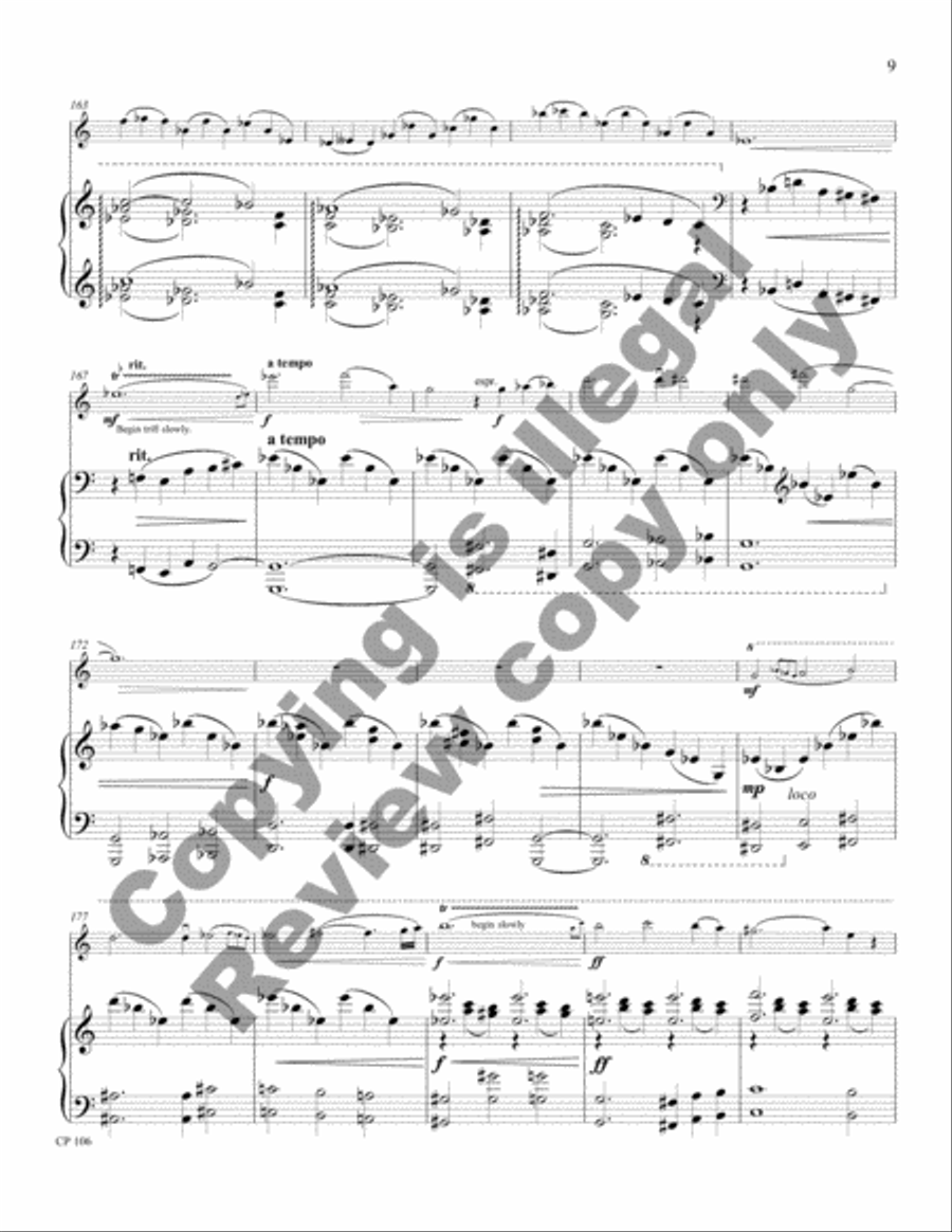 Dialog Violin Solo scores gallery preview page 6