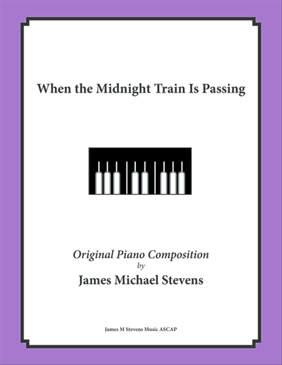 When the Midnight Train Is Passing Piano Solo scores gallery preview page 1