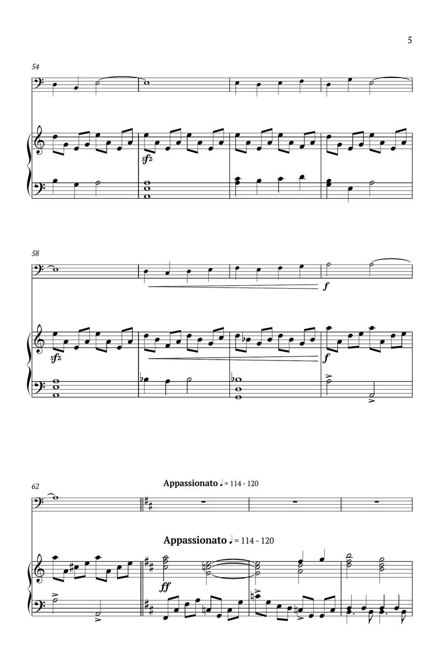 If I Can't Love Her Bassoon scores gallery preview page 5