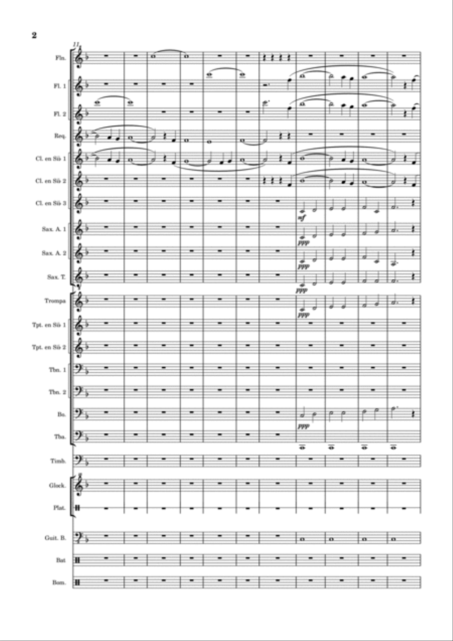 Interstellar Marching Band scores gallery preview page 2