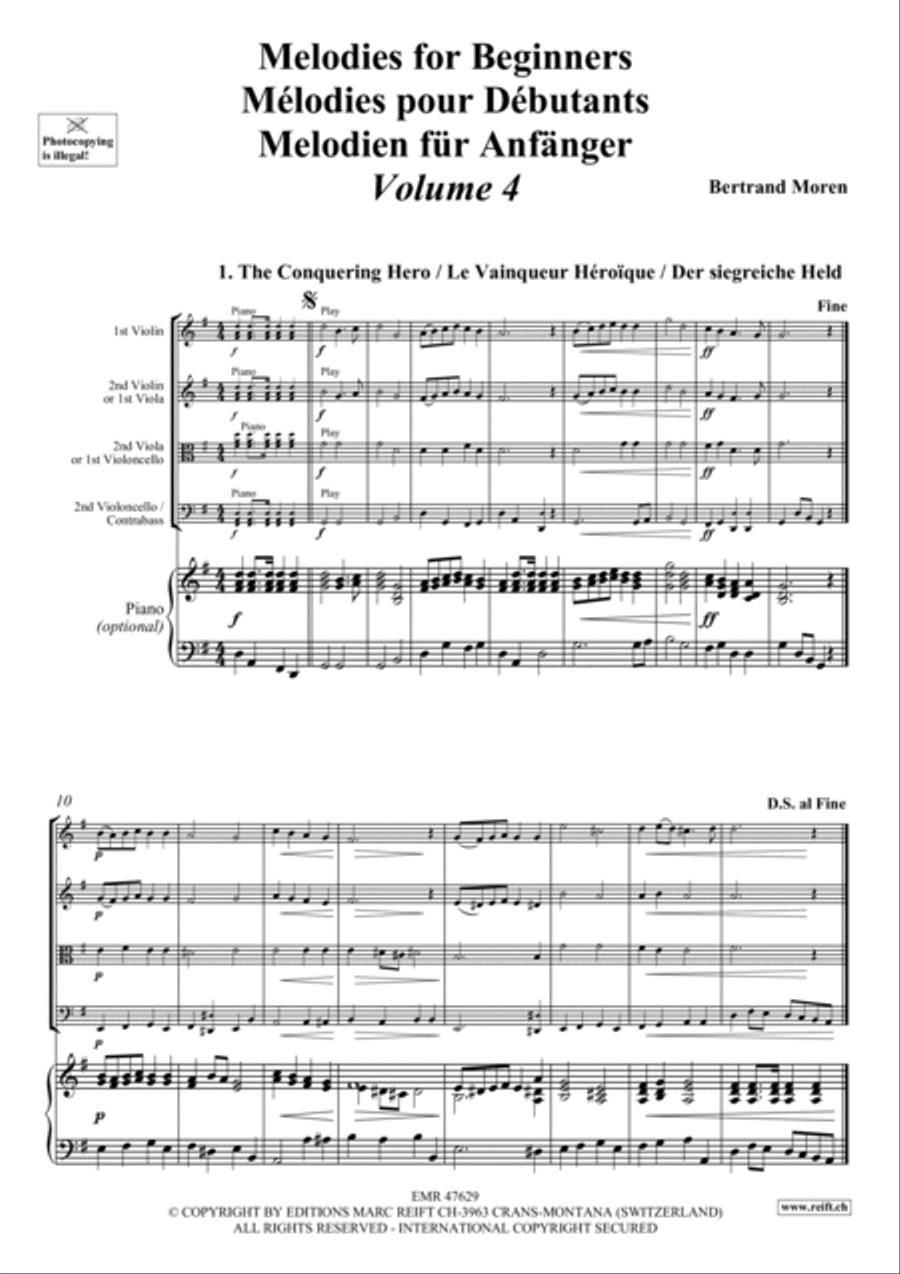 Melodies for Beginners Volume 4 Cello scores gallery preview page 2