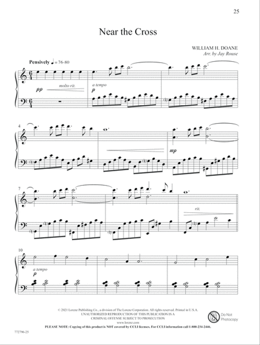 Crucified and Triumphant King! Piano Solo scores gallery preview page 12