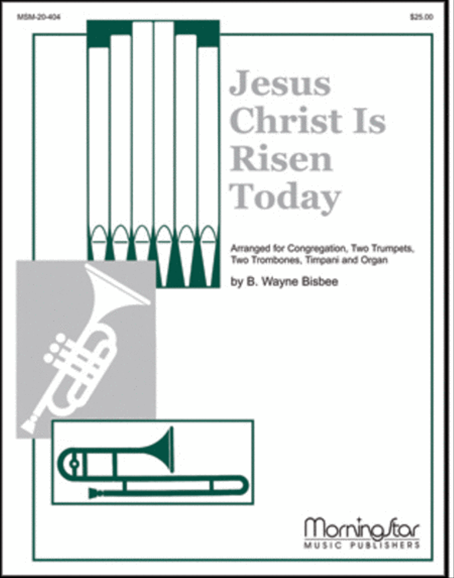 Jesus Christ Is Risen Today Choir scores gallery preview page 1