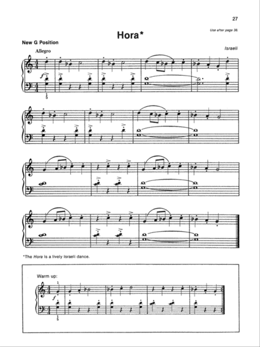 Alfred's Basic Piano Course Folk Song Book, Level 1B Piano Method scores gallery preview page 5
