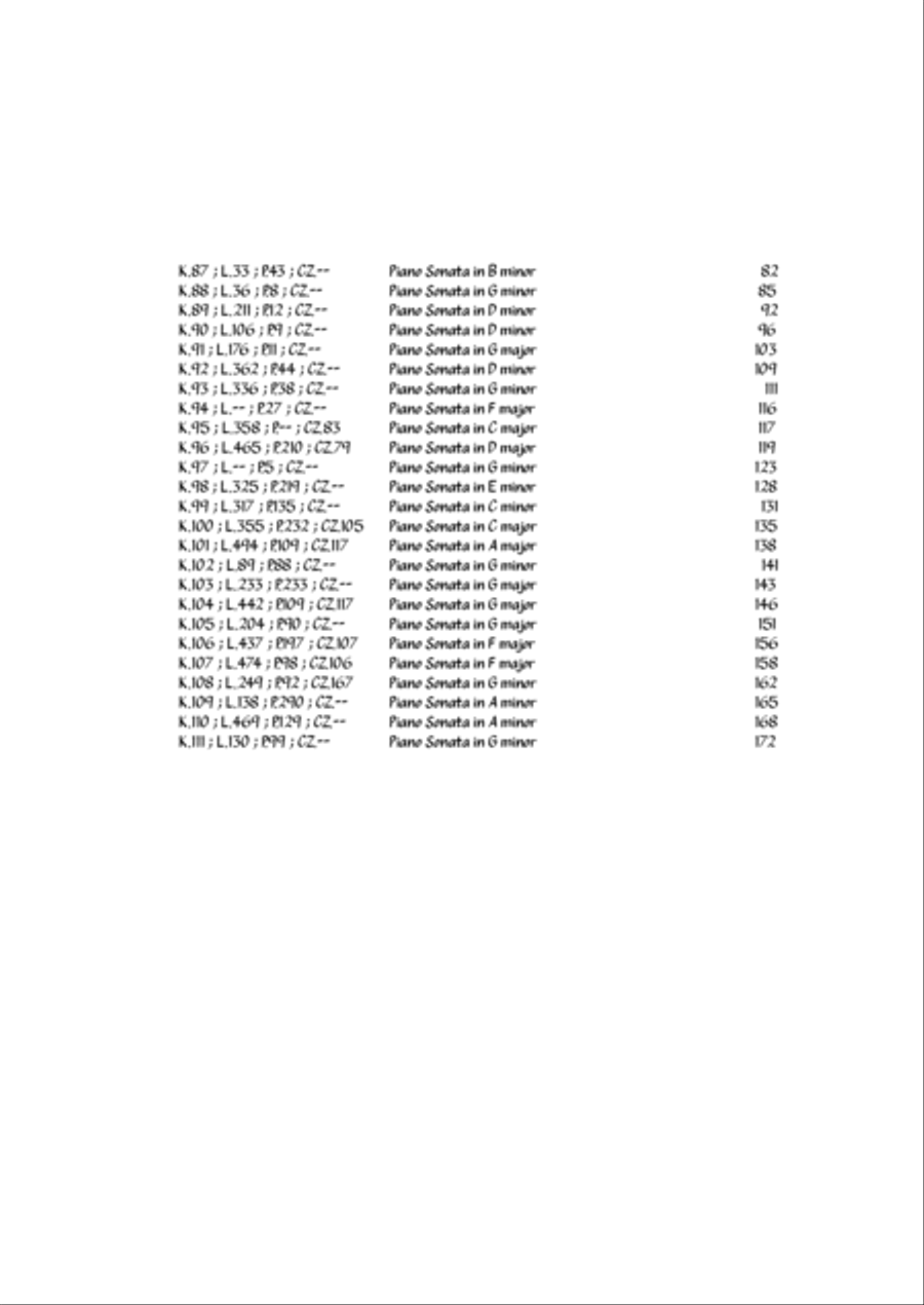 Scarlatti - Complete Piano Sonatas Vol.2 (K.57 - K.111) Piano Solo scores gallery preview page 3