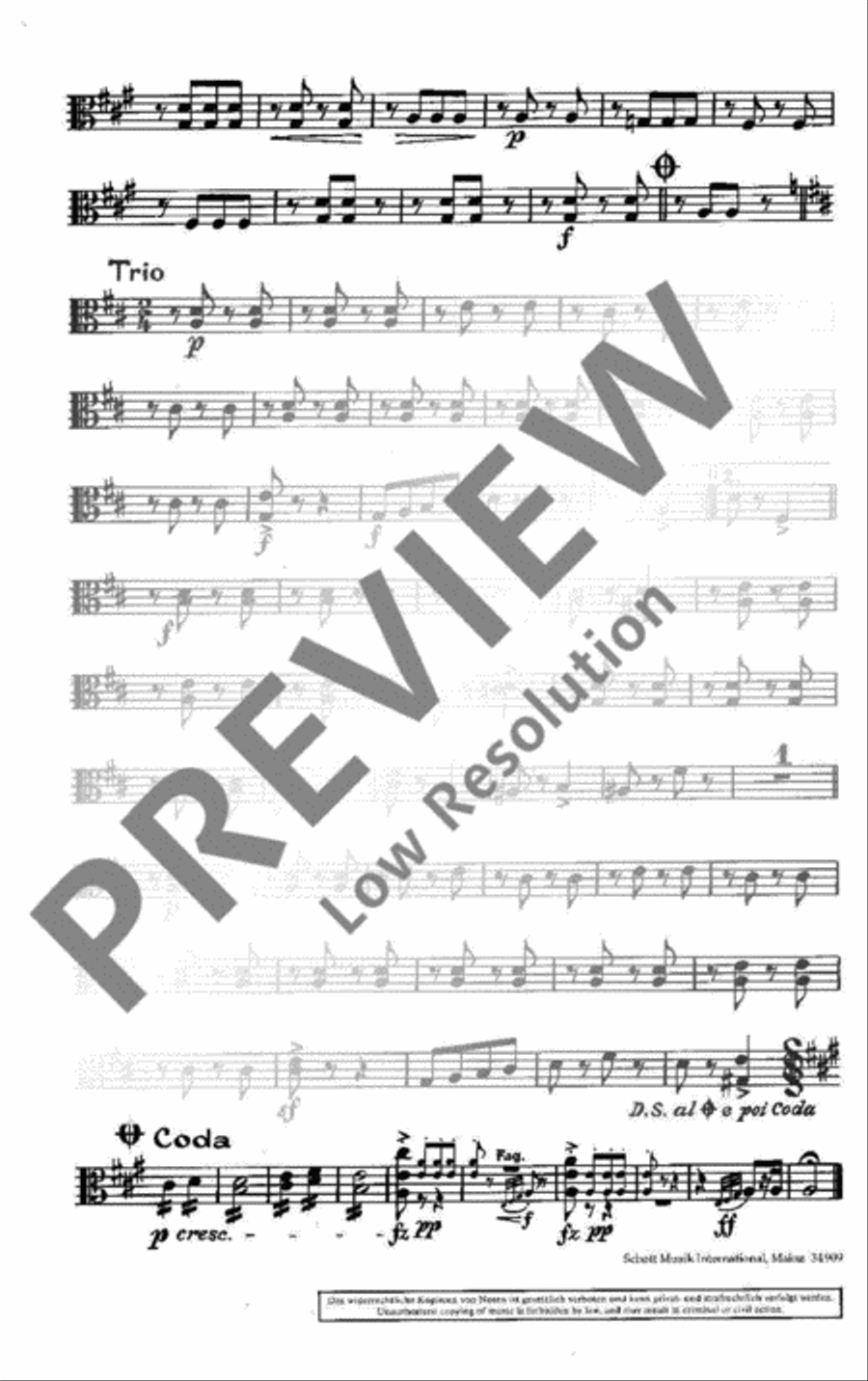 Tritsch-Tratsch Polka Tritsch-Tratsch Polka Oboe scores gallery preview page 3
