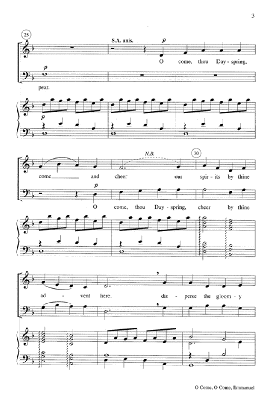 Emmanuel 4-Part scores gallery preview page 30